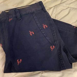 Izod lobster printed shorts